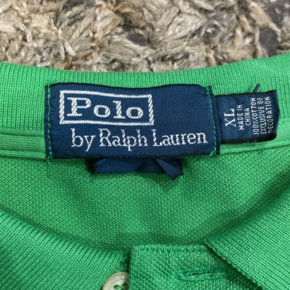 Polo by Ralph Lauren Green Classic Polo Shirt sz. XL - Picture 6 of 10